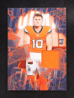 Bo Nix 2024 Panini Absolute Rookie Force Patch #RF-BNX RC at PristineAuction.com