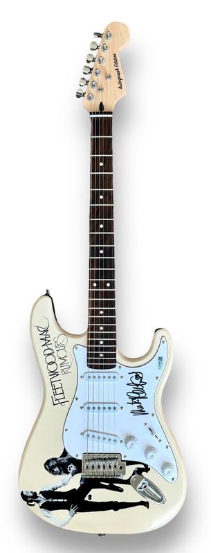 Mick Fleetwood Signed "Fleetwood Mac" Custom Stratocaster Guitar (JSA) at PristineAuction.com Mick Fleetwood Signed "Fleetwood Mac" Custom Stratocaster Guitar (JSA) at PristineAuction.com