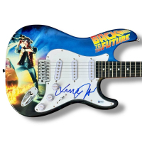 Michael J. Fox Signed "Back to the Future" Custom Stratocaster Guitar (Beckett) at PristineAuction.com