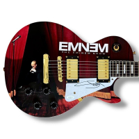 Eminem Signed "The Eminem Show" Custom Les Paul Guitar (JSA) at PristineAuction.com