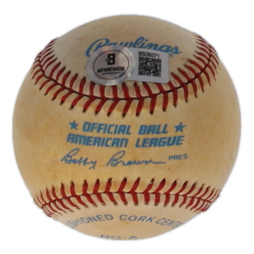 Eddie Murray Signed OAL Baseball (Beckett) at PristineAuction.com Eddie Murray Signed OAL Baseball (Beckett) at PristineAuction.com