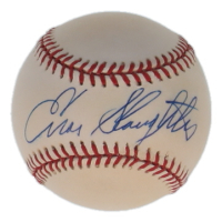Enos Slaughter Signed ONL Baseball (PSA) at PristineAuction.com