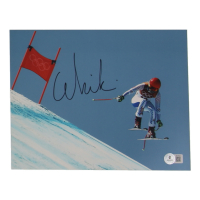 Mikaela Shiffrin Signed 8x10 Photo (Beckett) at PristineAuction.com