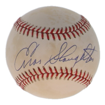 Enos Slaughter Signed ONL Baseball (PSA) at PristineAuction.com Enos Slaughter Signed ONL Baseball (PSA) at PristineAuction.com