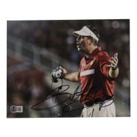 Bob Stoops Signed Oklahoma Sooners 8x10 Photo (Beckett) at PristineAuction.com