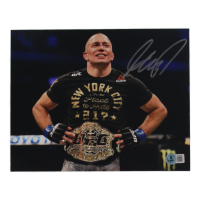 Georges St-Pierre Signed UFC 8x10 Photo (Beckett) at PristineAuction.com