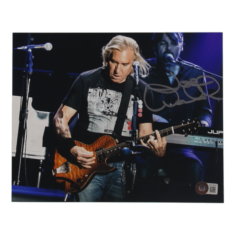 Joe Walsh Signed 8x10 Photo (Beckett) at PristineAuction.com Joe Walsh Signed 8x10 Photo (Beckett) at PristineAuction.com