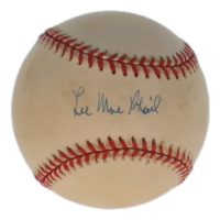 Lee MacPhail Signed OAL Baseball (PSA) at PristineAuction.com