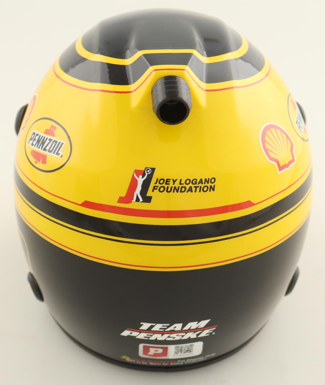 Joey Logano Signed NASCAR Pennzoil Mini Helmet (PA) at PristineAuction.com Joey Logano Signed NASCAR Pennzoil Mini Helmet (PA) at PristineAuction.com