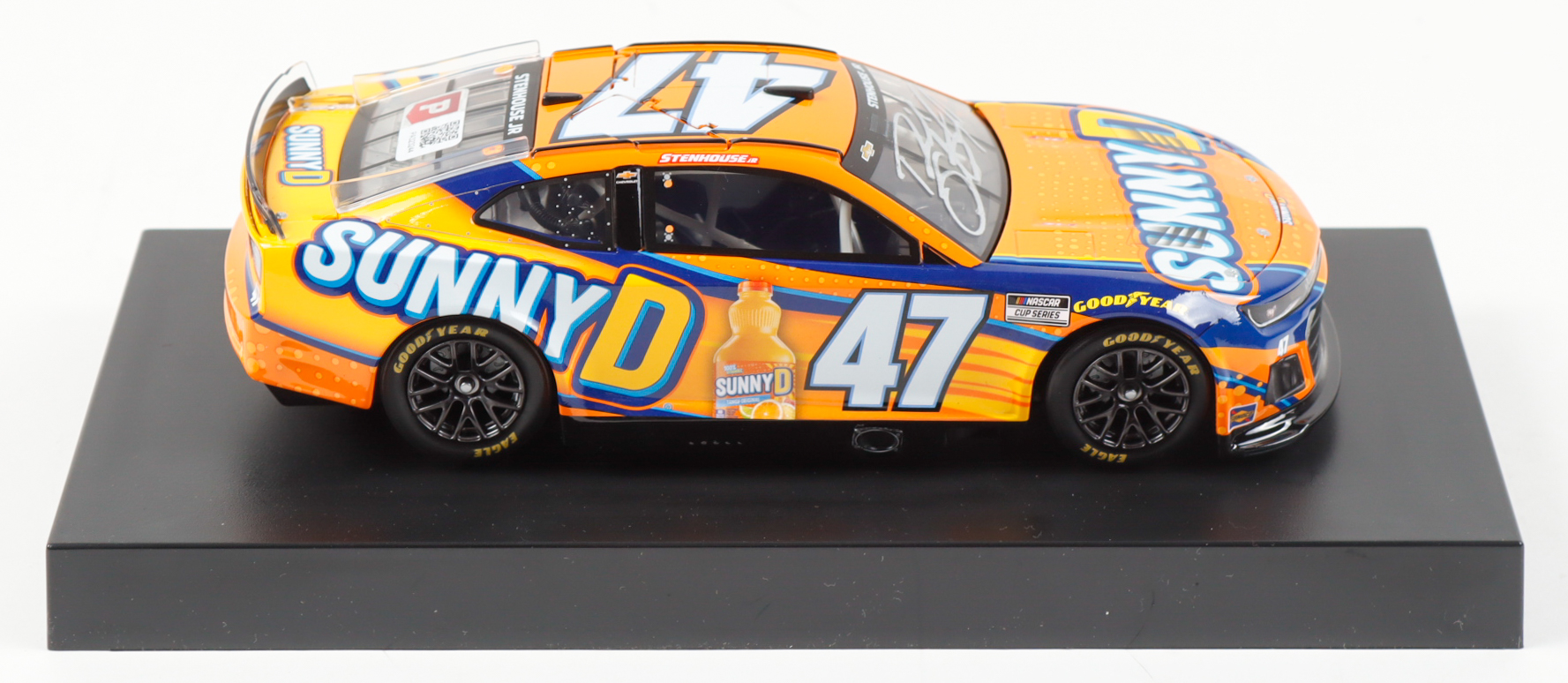 Ricky Stenhouse Jr. Signed 2025 #47 SunnyD Camaro ZL1 | 1:24 Diecast Car (PA) at PristineAuction.com Ricky Stenhouse Jr. Signed 2025 #47 SunnyD Camaro ZL1 | 1:24 Diecast Car (PA) at PristineAuction.com