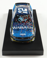 Ryan Blaney Signed 2024 #12 Wabash Pocono Win Mustang | 1:24 Diecast Car (PA) at PristineAuction.com