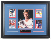 Wayne Gretzky Signed Rangers Custom Framed Photo Display (PSA) at PristineAuction.com
