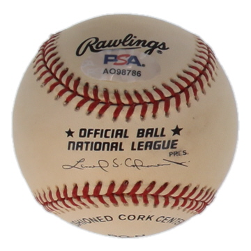 John Franco Signed ONL Baseball (PSA) at PristineAuction.com John Franco Signed ONL Baseball (PSA) at PristineAuction.com