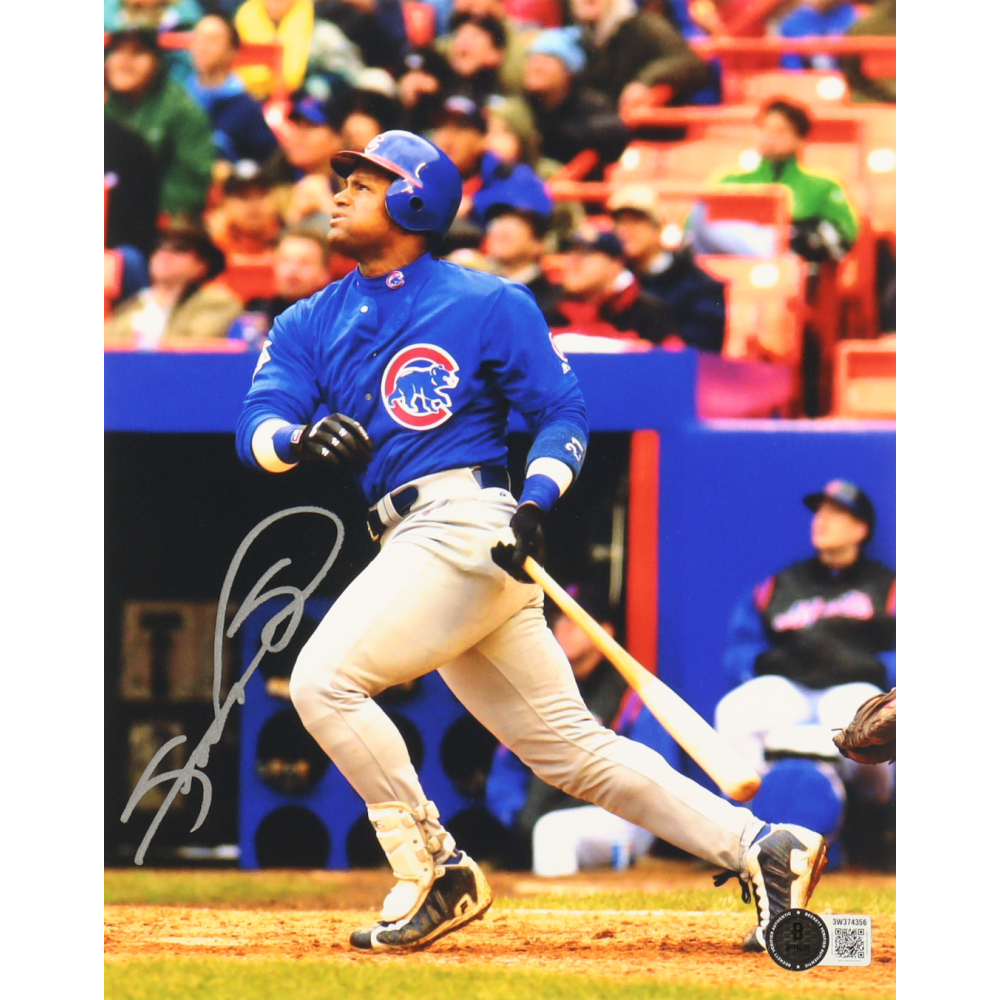 Sammy Sosa Signed Cubs 8x10 Photo (Beckett) at PristineAuction.com