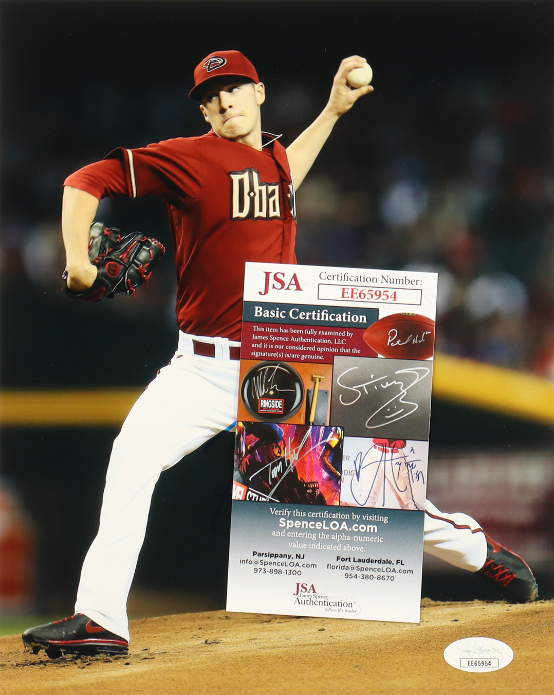 Patrick Corbin Signed Diamondbacks 8x10 Photo (JSA) at PristineAuction.com Patrick Corbin Signed Diamondbacks 8x10 Photo (JSA) at PristineAuction.com