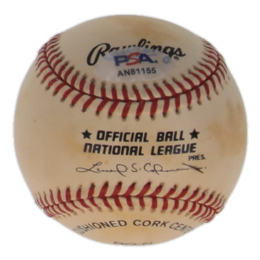 Lou Brock Signed ONL Baseball Inscribed "HOF 1985" (PSA) at PristineAuction.com Lou Brock Signed ONL Baseball Inscribed "HOF 1985" (PSA) at PristineAuction.com