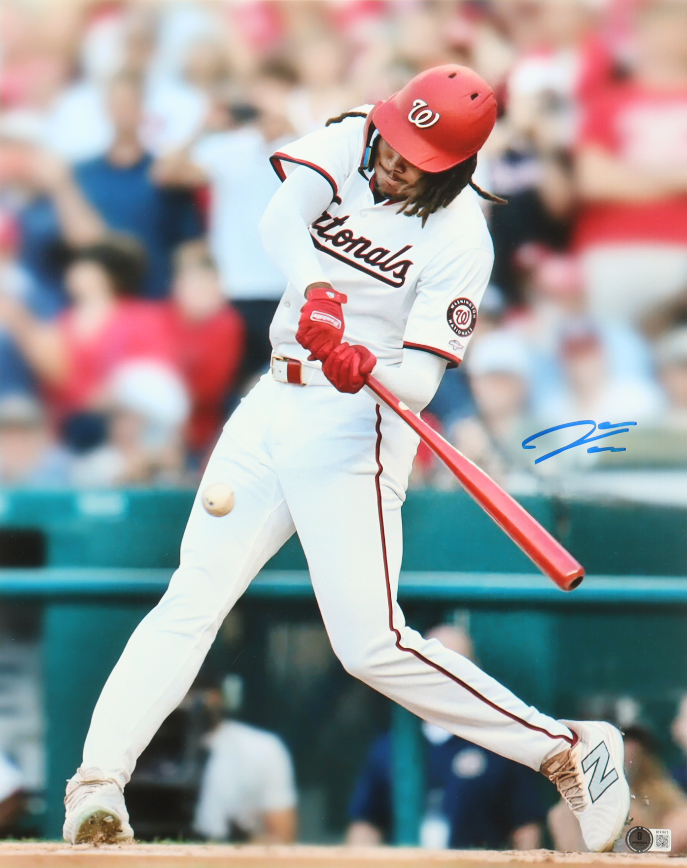 James Wood Signed Nationals 16x20 Photo (Beckett) at PristineAuction.com James Wood Signed Nationals 16x20 Photo (Beckett) at PristineAuction.com