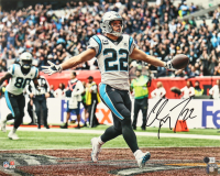 Christian McCaffrey Signed Panthers 16x20 Photo (Beckett) at PristineAuction.com