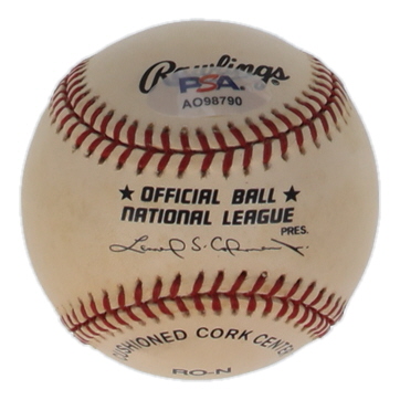 Lee Smith Signed ONL Baseball (PSA) at PristineAuction.com Lee Smith Signed ONL Baseball (PSA) at PristineAuction.com