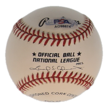 Red Schoendienst Signed ONL Baseball (PSA) at PristineAuction.com Red Schoendienst Signed ONL Baseball (PSA) at PristineAuction.com