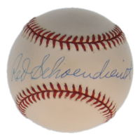 Red Schoendienst Signed ONL Baseball (PSA) at PristineAuction.com