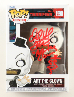 David Howard Thornton Signed "Terrifier" #1590 Art The Clown Funko Pop! Vinyl Figure Inscribed "Art The Clown" with Hand-Drawn Sketch(JSA) at PristineAuction.com
