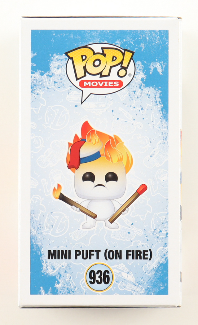 Billy Bryan Signed "Ghostbusters" #936 Mini Puft (On Fire) Funko Pop! Vinyl Figure (JSA) at PristineAuction.com Billy Bryan Signed "Ghostbusters" #936 Mini Puft (On Fire) Funko Pop! Vinyl Figure (JSA) at PristineAuction.com
