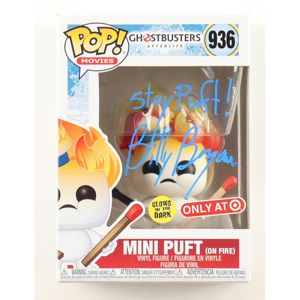 Billy Bryan Signed "Ghostbusters" #936 Mini Puft (On Fire) Funko Pop! Vinyl Figure (JSA) at PristineAuction.com