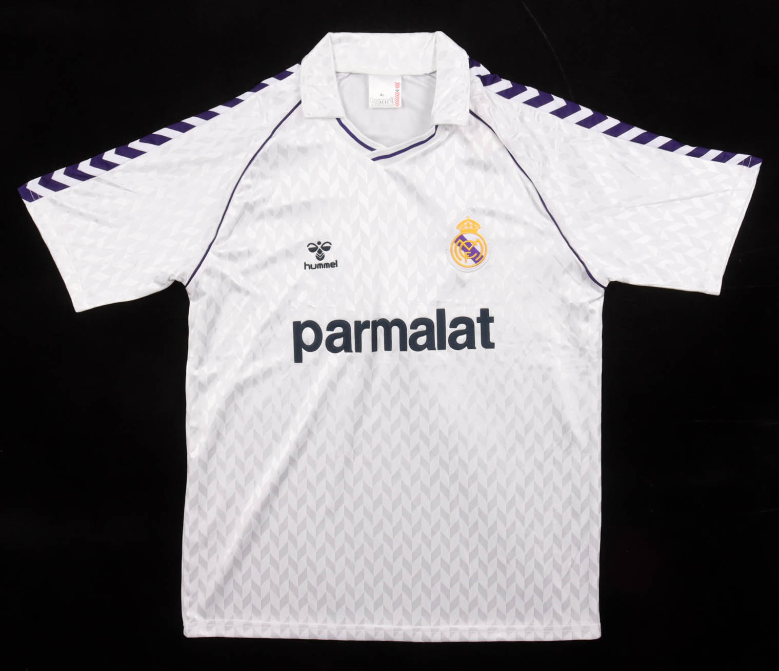 Hugo Sanchez Signed Real Madrid Hummel Authentic Jersey Inscribed "Sep/2025" (Beckett) at PristineAuction.com Hugo Sanchez Signed Real Madrid Hummel Authentic Jersey Inscribed "Sep/2025" (Beckett) at PristineAuction.com