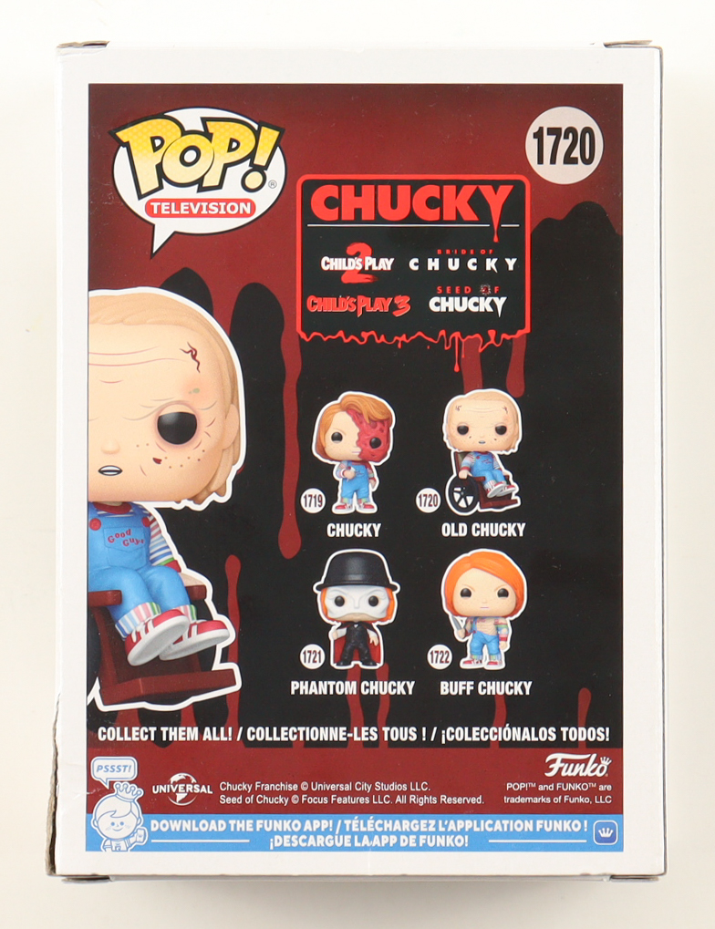 Alex Vincent Signed "Chucky" #1720 Old Chucky Funko Pop! Vinyl Figure Inscribed "Andy" (JSA) at PristineAuction.com Alex Vincent Signed "Chucky" #1720 Old Chucky Funko Pop! Vinyl Figure Inscribed "Andy" (JSA) at PristineAuction.com