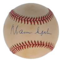 Warren Spahn Signed ONL Baseball (PSA) at PristineAuction.com
