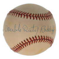 Ted "Double Duty" Radcliffe Signed OAL Baseball (PSA) at PristineAuction.com