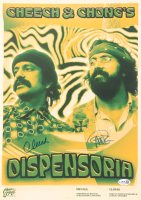 Cheech Marin & Tommy Chong Signed "Cheech & Chong's Dispensoria" 11x17 Poster (JSA) at PristineAuction.com