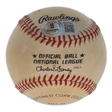 Ralph Kiner Signed ONL Baseball (Beckett) at PristineAuction.com Ralph Kiner Signed ONL Baseball (Beckett) at PristineAuction.com