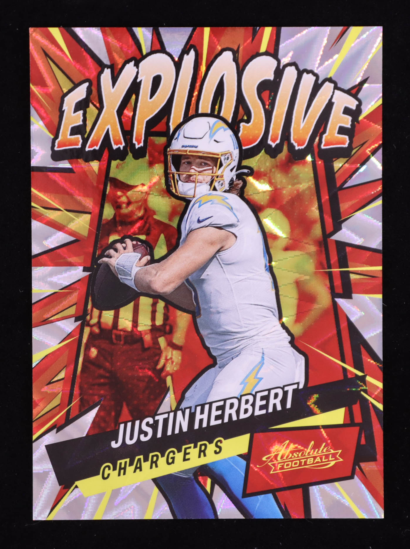 Justin Herbert 2022 Absolute Explosive #6 at PristineAuction.com Justin Herbert 2022 Absolute Explosive #6 at PristineAuction.com