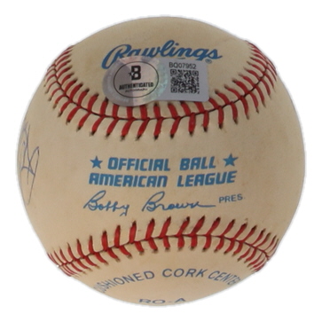 Brooks Robinson Signed OAL Baseball (Beckett) at PristineAuction.com Brooks Robinson Signed OAL Baseball (Beckett) at PristineAuction.com