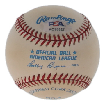 Hal Newhouser Signed OAL Baseball (PSA) at PristineAuction.com Hal Newhouser Signed OAL Baseball (PSA) at PristineAuction.com