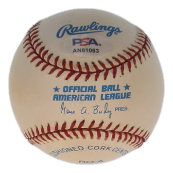Dave Winfield Signed OAL Baseball (PSA) at PristineAuction.com Dave Winfield Signed OAL Baseball (PSA) at PristineAuction.com