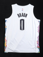 Christian Braun Signed Nuggets Nike Authentic Jersey (PSA) at PristineAuction.com