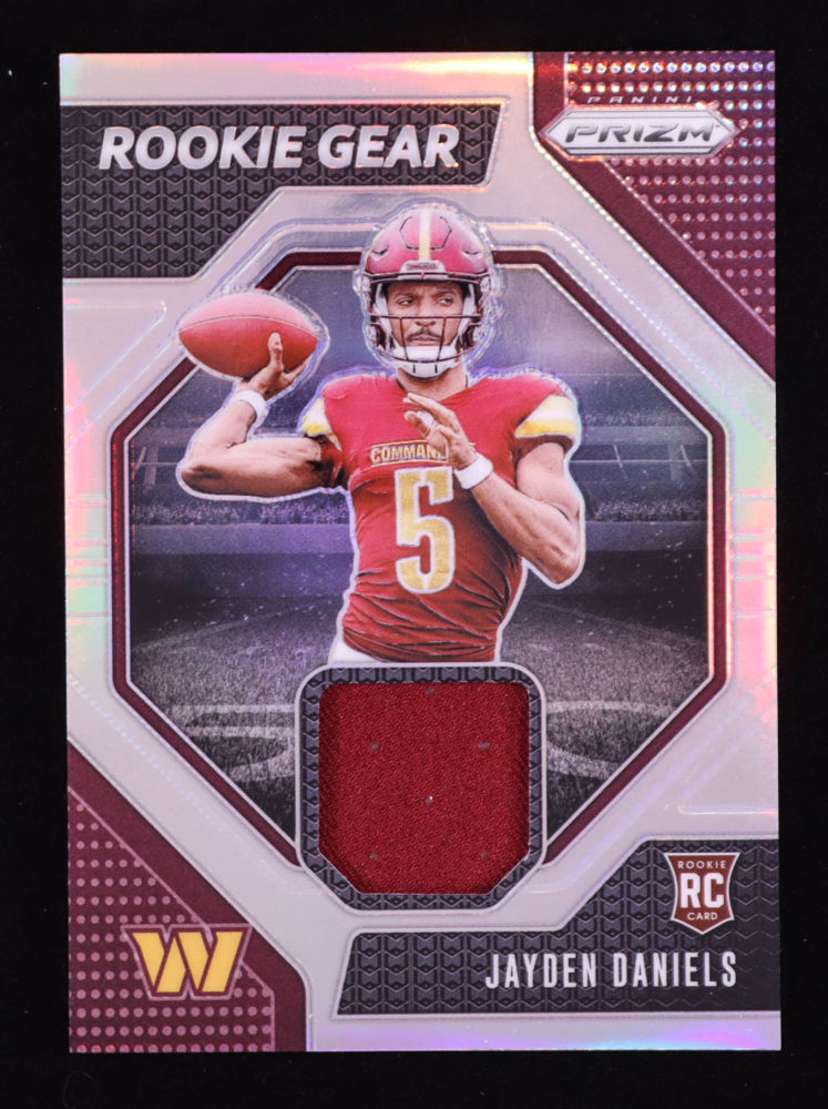 Jayden Daniels 2024 Panini Prizm Rookie Gear #2 RC