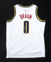 Christian Braun Signed Nuggets Nike Authentic Jersey (PSA) at PristineAuction.com