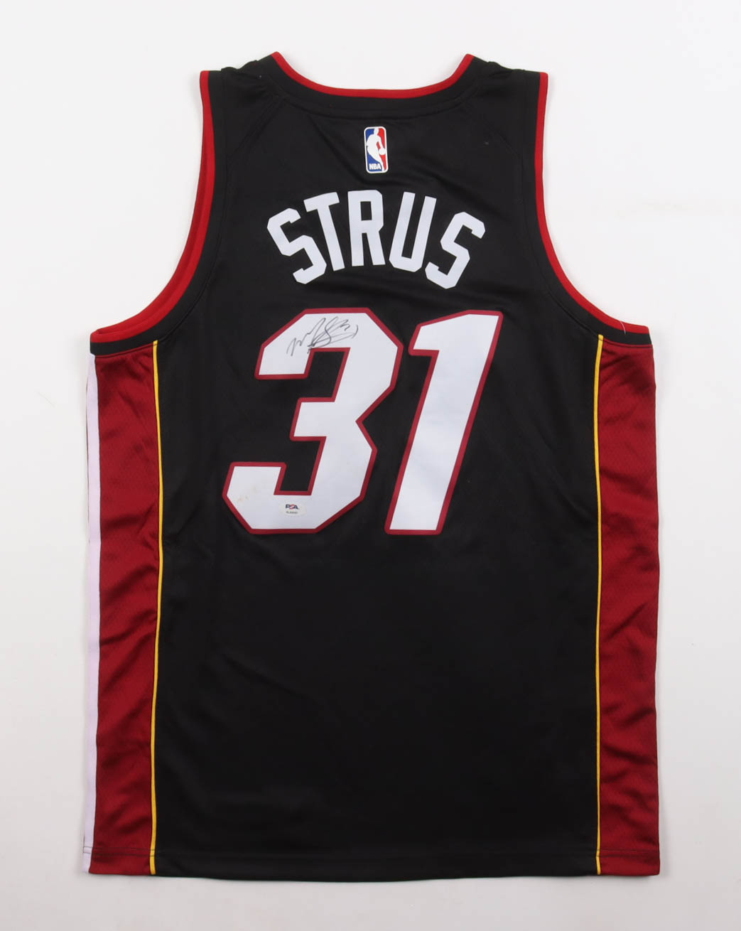 Max Strus Signed Heat Nike Authentic Jersey (PSA) at PristineAuction.com Max Strus Signed Heat Nike Authentic Jersey (PSA) at PristineAuction.com