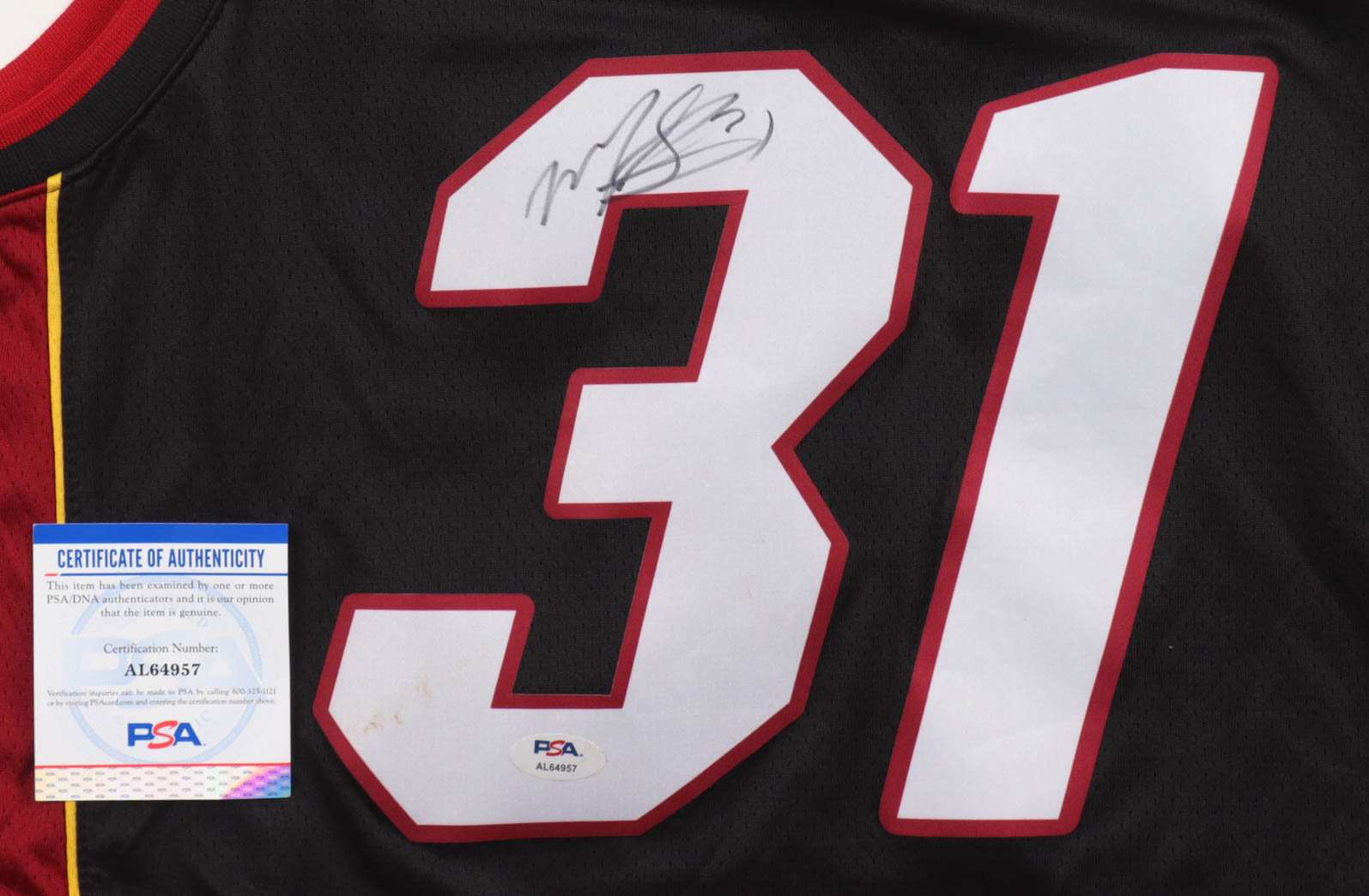 Max Strus Signed Heat Nike Authentic Jersey (PSA) at PristineAuction.com Max Strus Signed Heat Nike Authentic Jersey (PSA) at PristineAuction.com