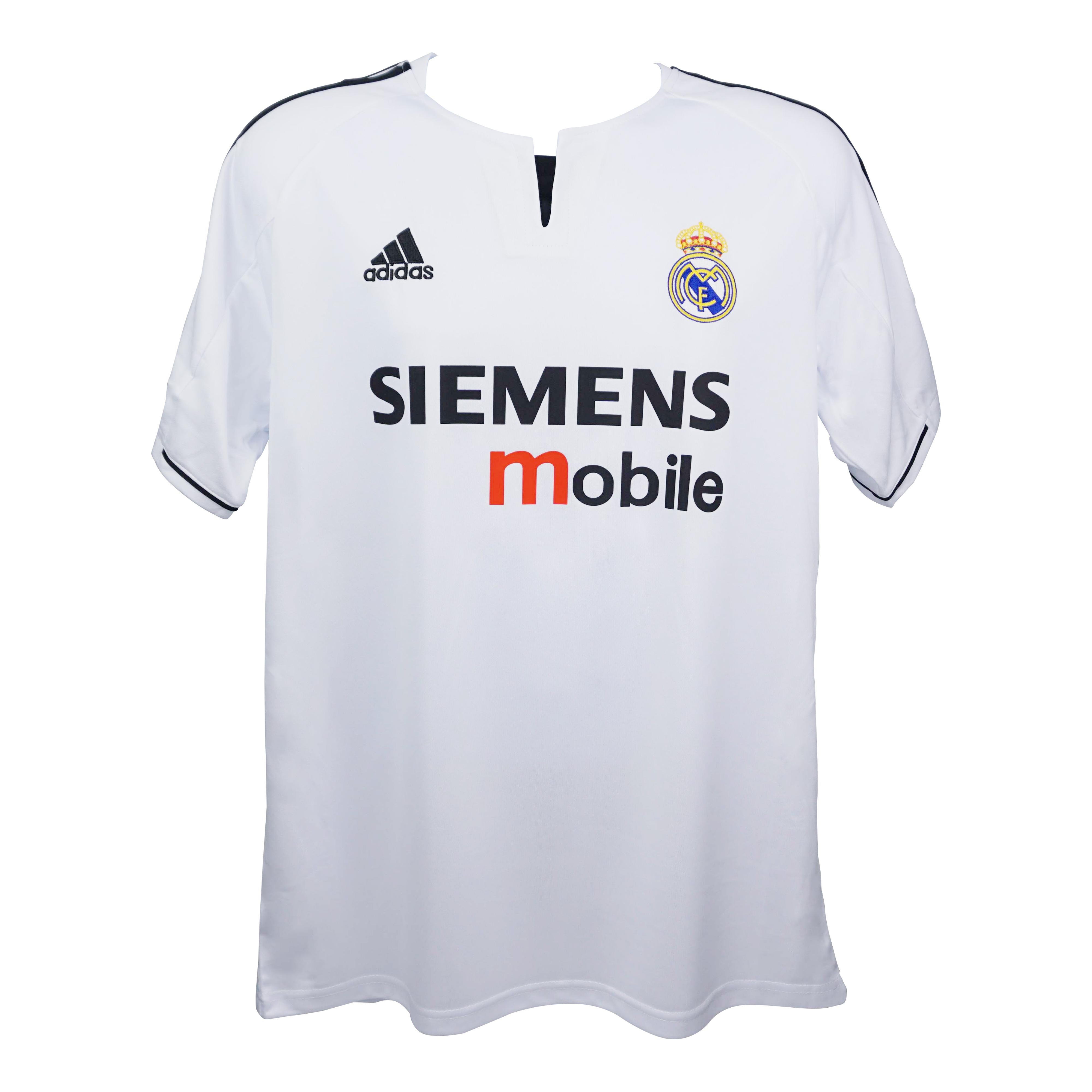 Ronaldo Nazario Signed Real Madrid Adidas Authentic Jersey (Beckett) at PristineAuction.com Ronaldo Nazario Signed Real Madrid Adidas Authentic Jersey (Beckett) at PristineAuction.com