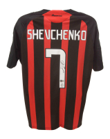Andriy Shevchenko Signed AC Milan Adidas Authentic Jersey (Beckett) at PristineAuction.com