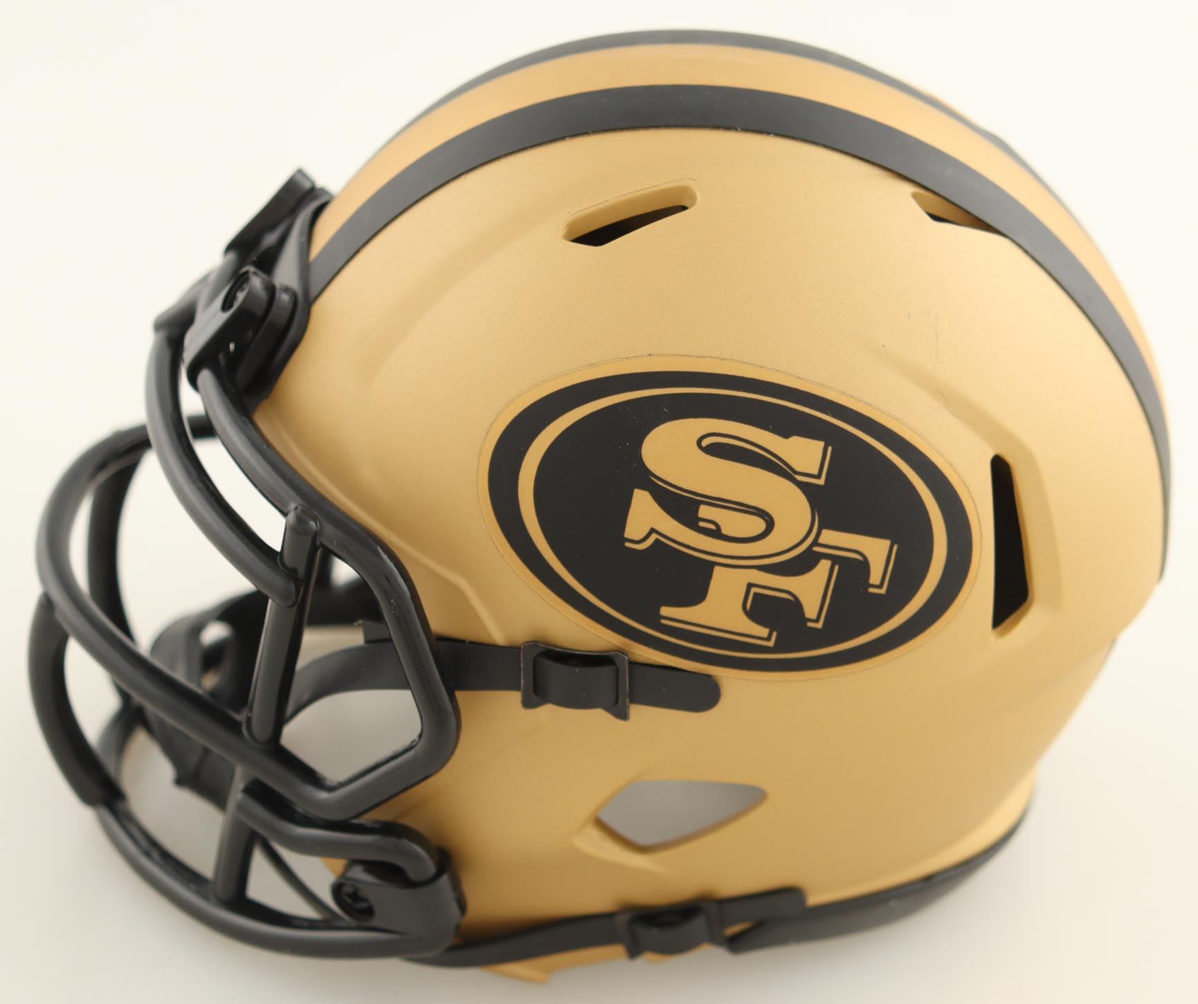 Fred Warner Signed 49ers Rave Speed Mini Helmet (Beckett) at PristineAuction.com Fred Warner Signed 49ers Rave Speed Mini Helmet (Beckett) at PristineAuction.com