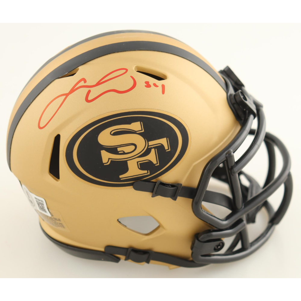 Fred Warner Signed 49ers Rave Alternate Speed Mini Helmet (Beckett) at PristineAuction.com