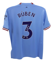 Ruben Dias Signed Manchester City Puma Authentic Jersey (Beckett) at PristineAuction.com