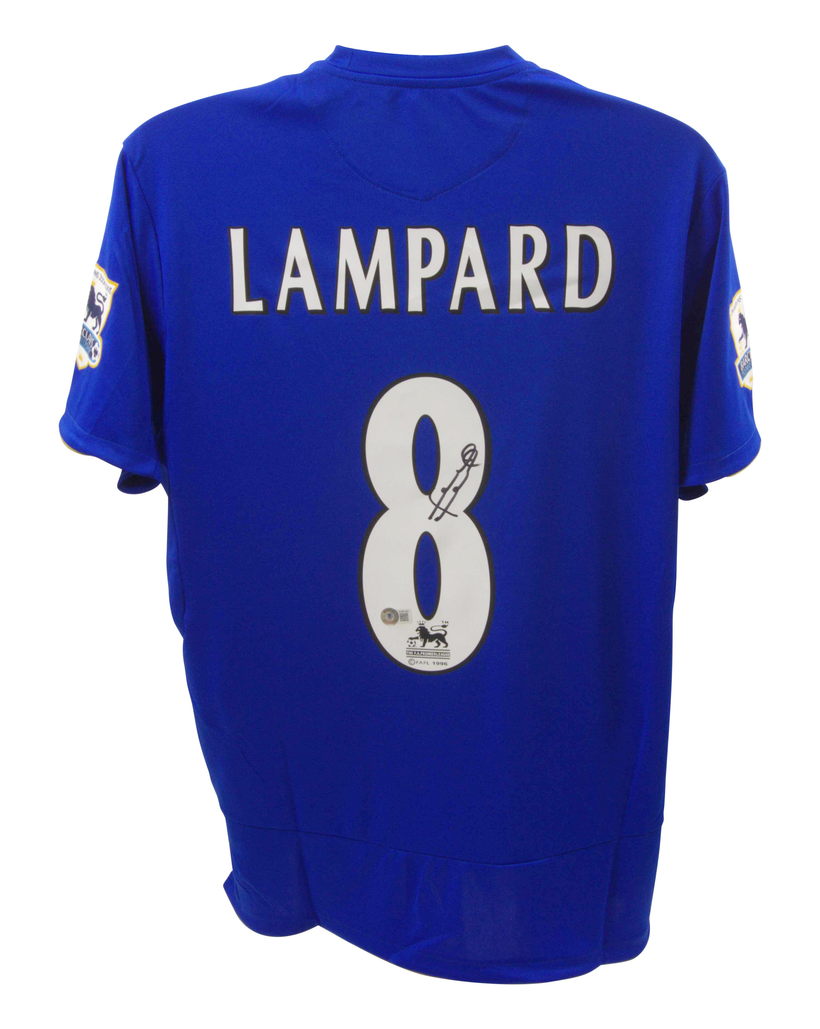Frank Lampard Signed Jersey (Beckett) at PristineAuction.com Frank Lampard Signed Jersey (Beckett) at PristineAuction.com