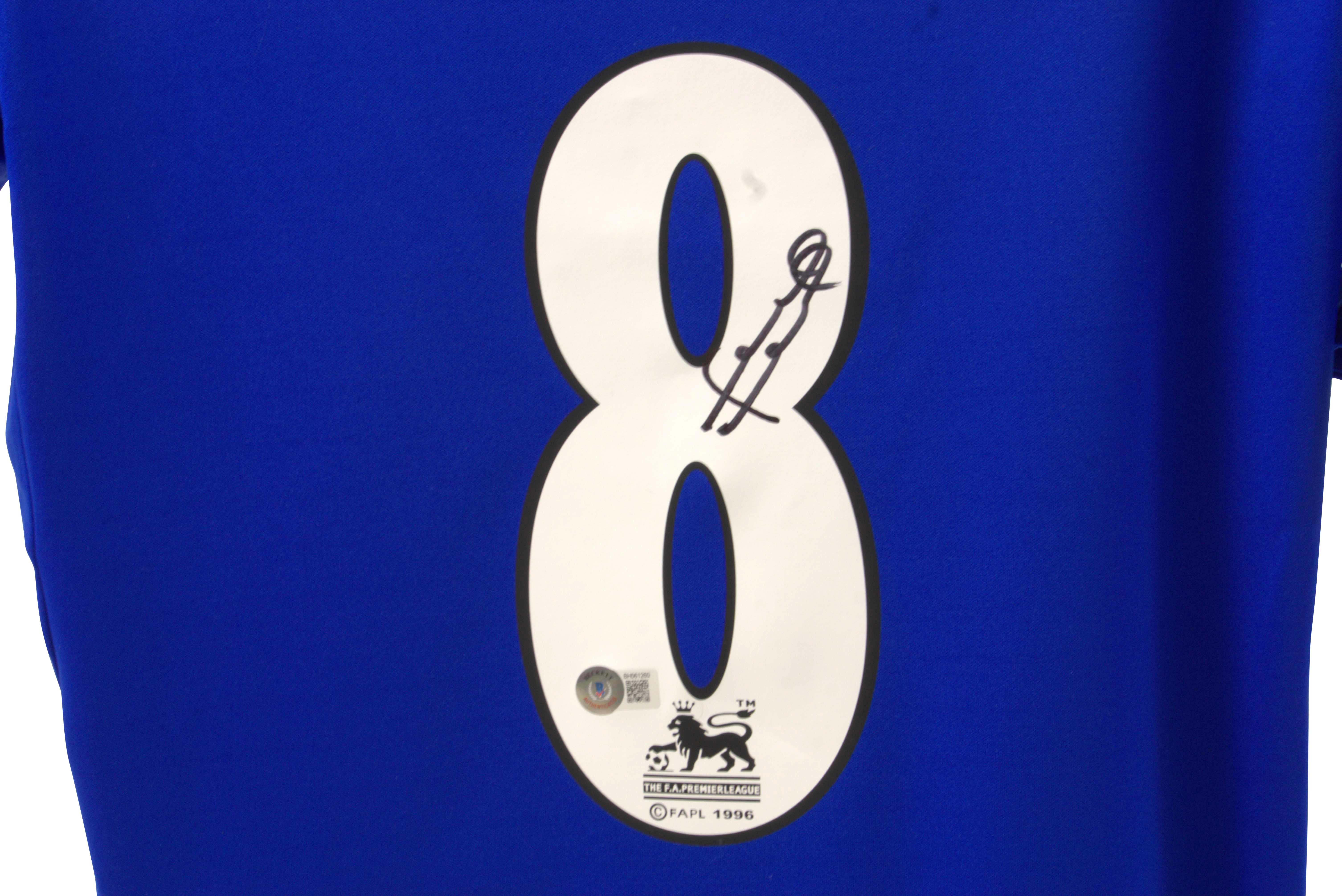 Frank Lampard Signed Jersey (Beckett) at PristineAuction.com Frank Lampard Signed Jersey (Beckett) at PristineAuction.com